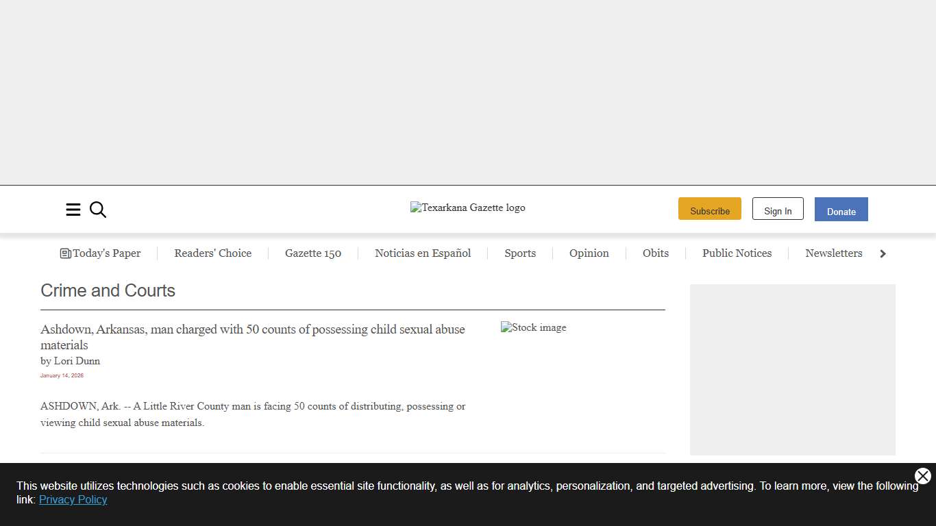 Crime and Courts | Texarkana Gazette
